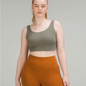 Lululemon Align Bra C/D Cup size 2 Grey Sage